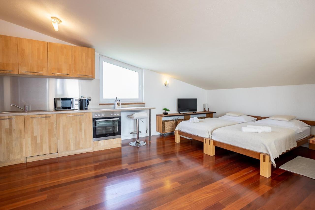 Apartman Aqua Podstrana Esterno foto