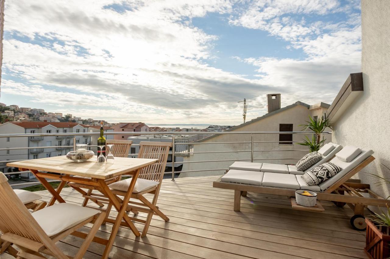 Apartman Aqua Podstrana Esterno foto